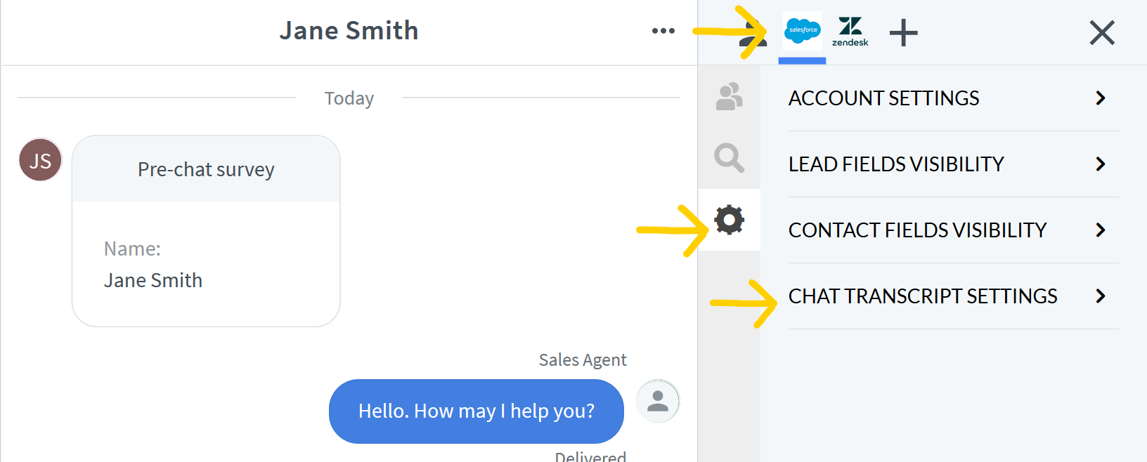 Add New Lead or New Contact