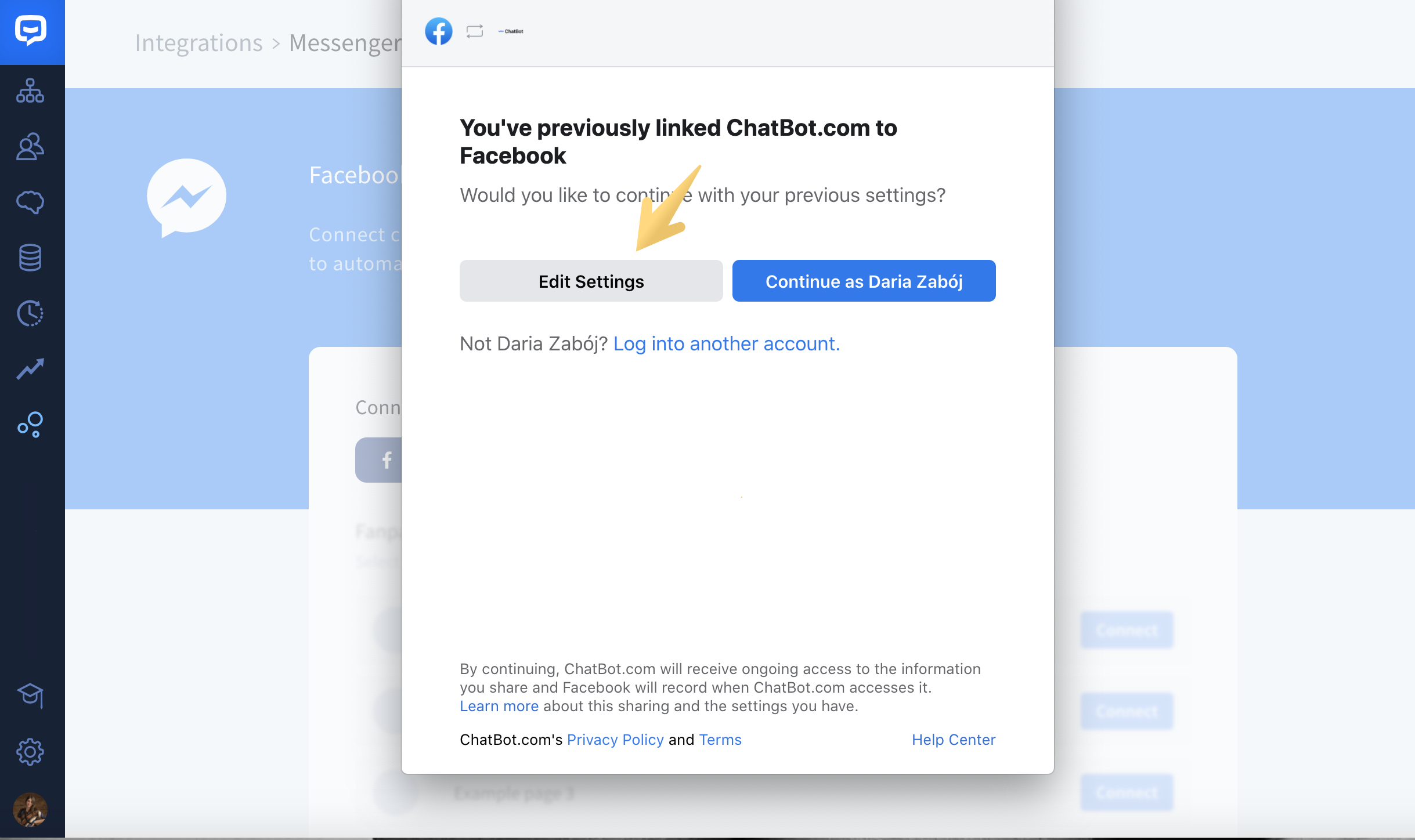 chatbot for messenger