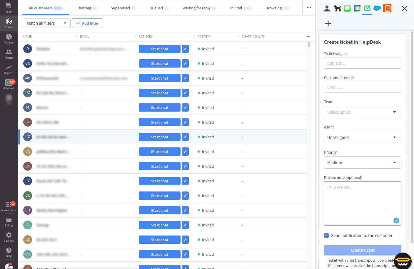 livechat moxtra integrations