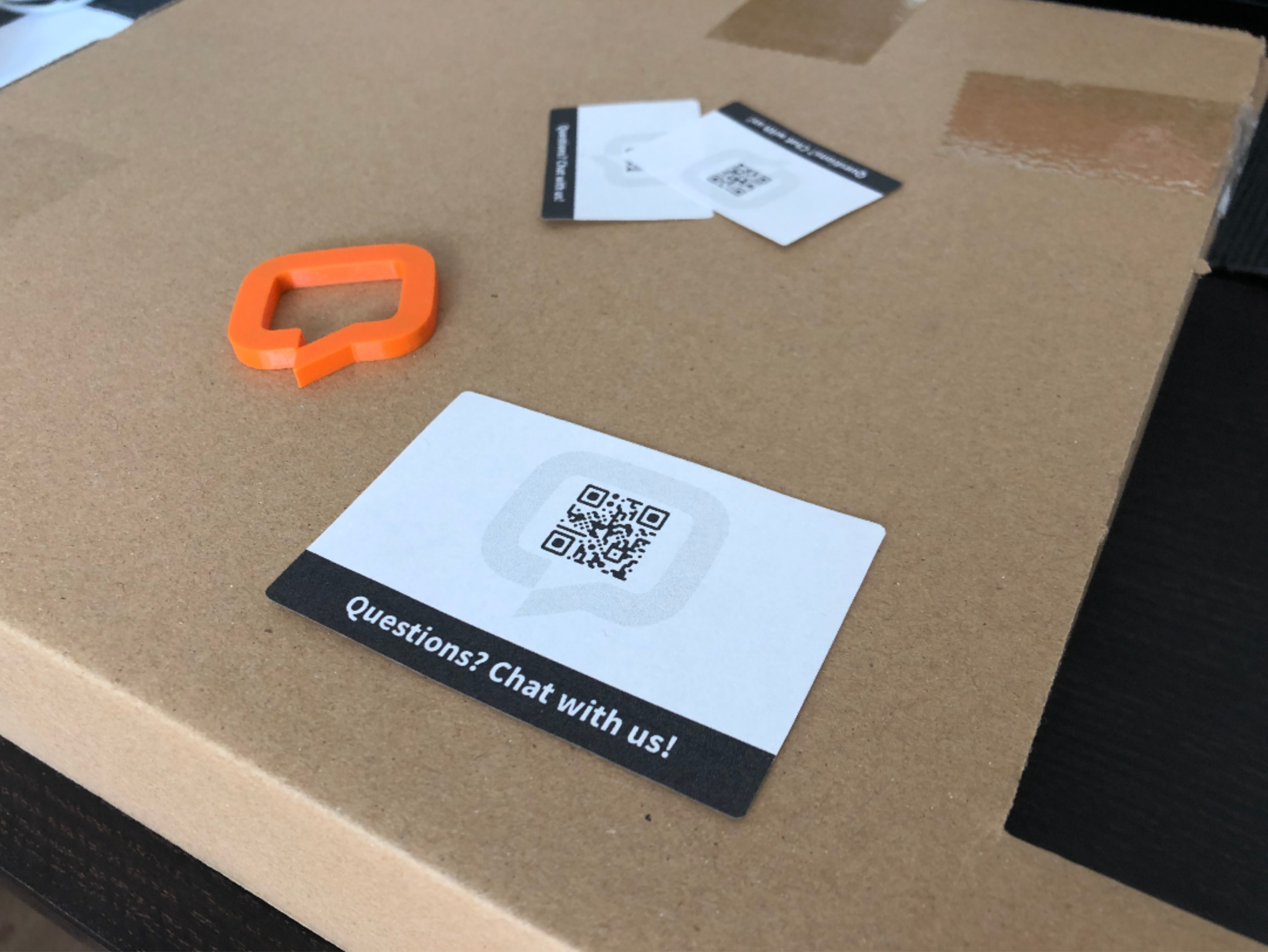 Printed QR code