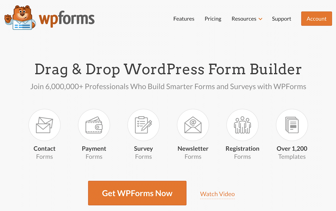 Installing WPForms