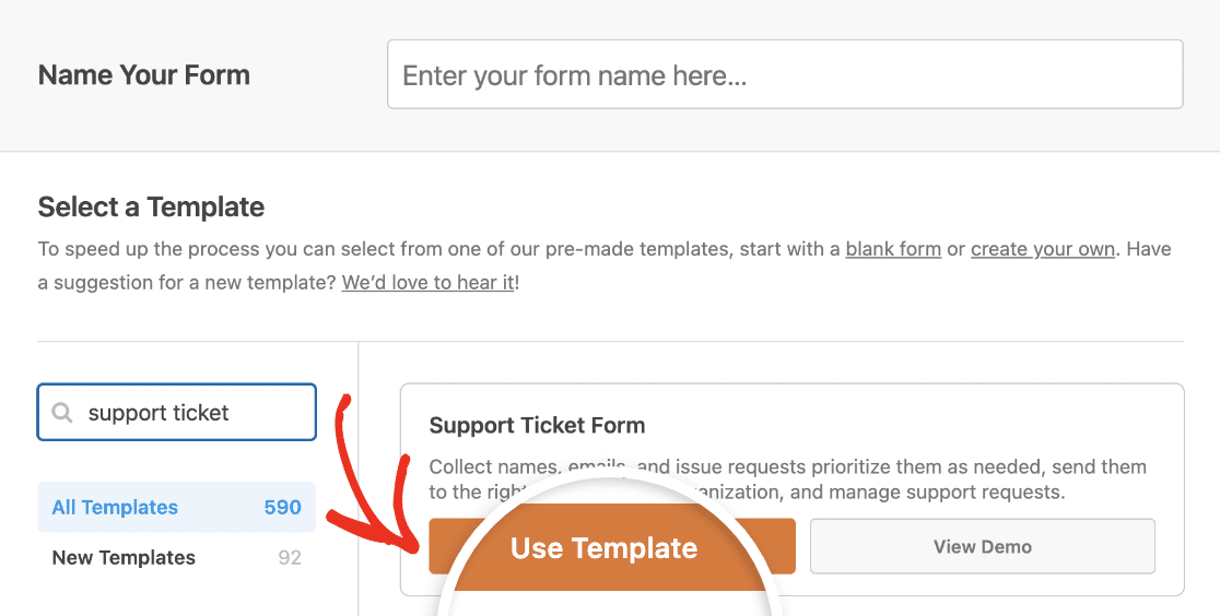 WPForms Templates