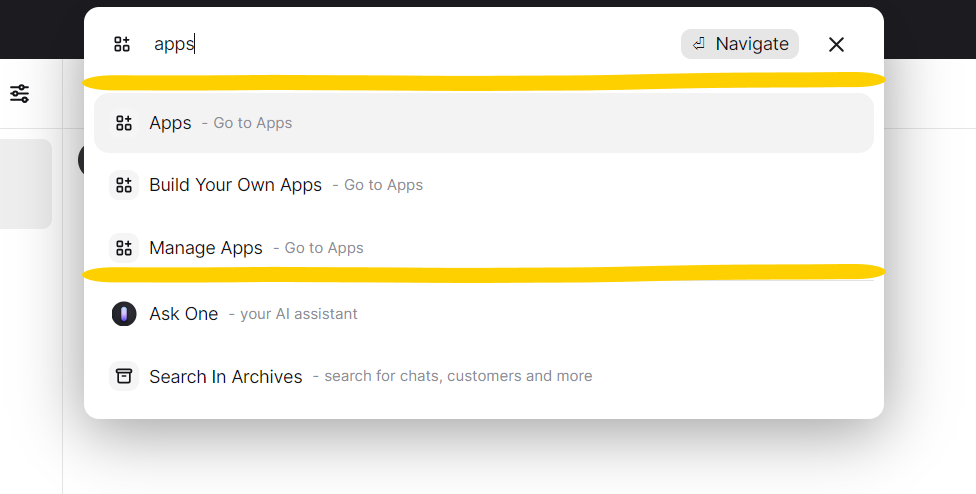 Search Bar Results