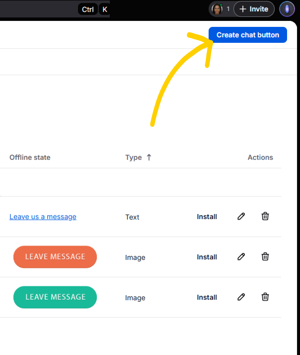 Arrow_pointing_towards_the_Create_chat_button_button