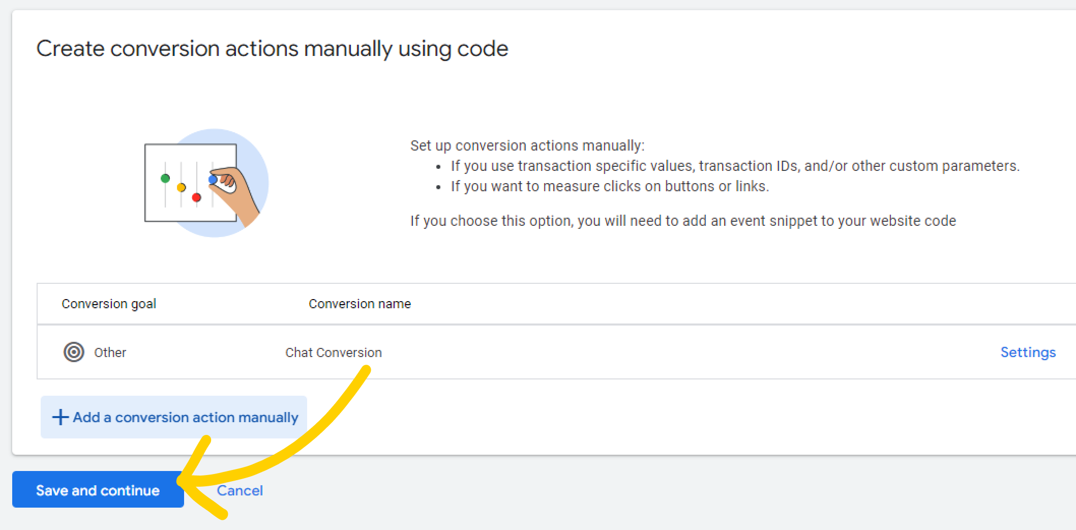 How_to_save_the_Google_Ads_conversion_tracking_setup