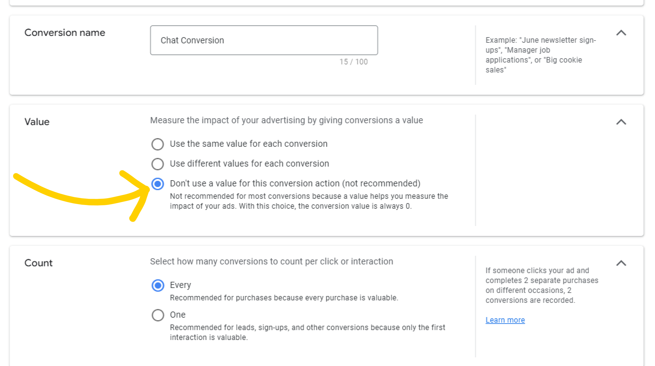 Arrow_pointing_the_correct_Google_Ads_conversion_value_to_pick