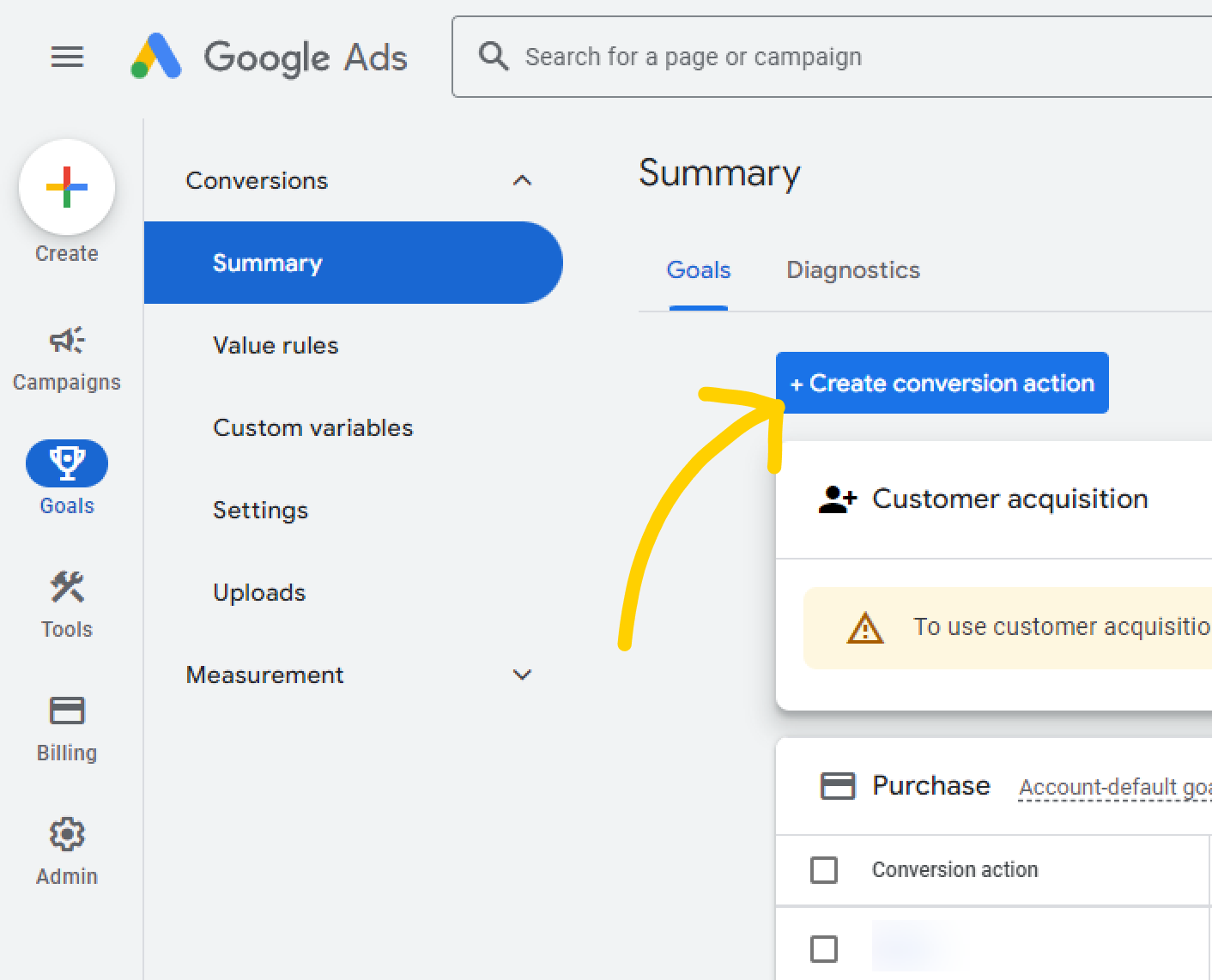 Arrow_pointing_towards_the_+_Create_conversion_action_button_in_Google_Ads_app
