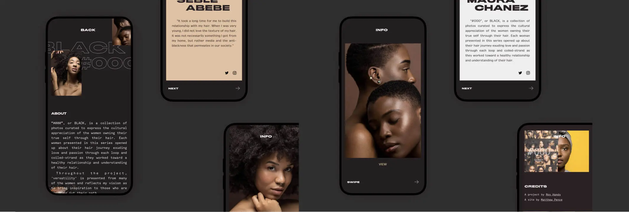 Mobile screens