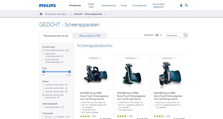 Philips GEZICHT Scheerapparaten e1437373862527