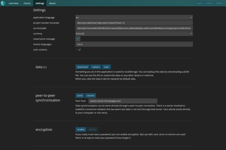 project invoice 6
