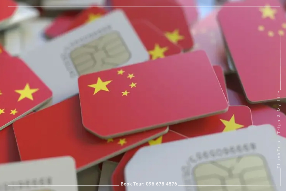ESim Trung Quốc giúp chuyến đi thêm thuận lợi hơn