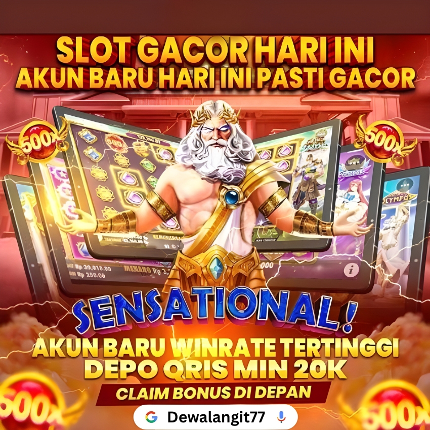 Dewalangit77 : Bandar Slot Qris Paling Gacor Gampang JP Hari Ini