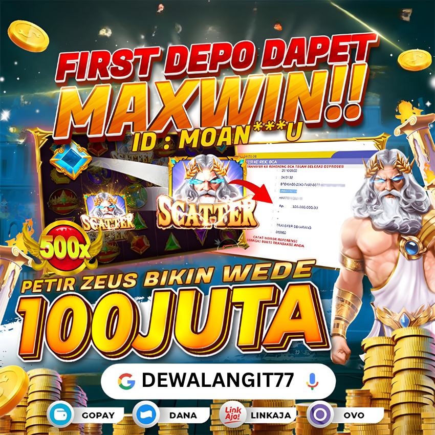 DEWALANGIT77 Situs Slot Gacor Gampang Menang Dan Maxwin Di Apliaksi Dewalangit77