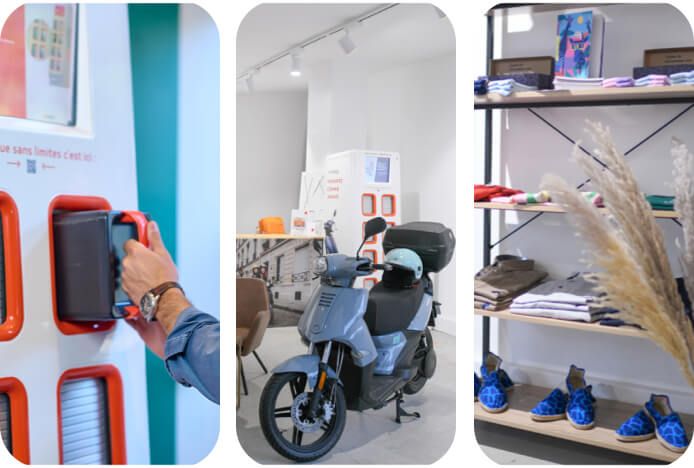 pop-up store ZEWAY
