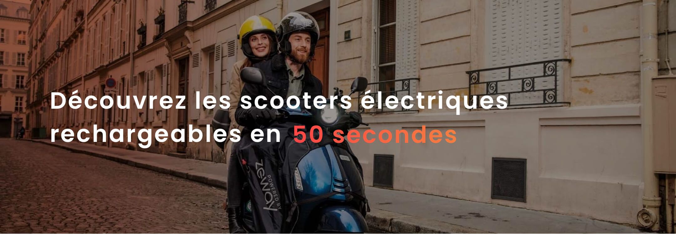 Scooters électriques rechargeables en secondes