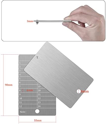 Vue 6 de Ganke Steel Bitcoin Wallet