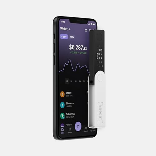 Vue 5 de Ledger Nano Noir