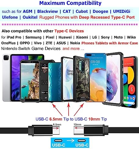 Vue 7 de Unidopro Cable Plat Usb
