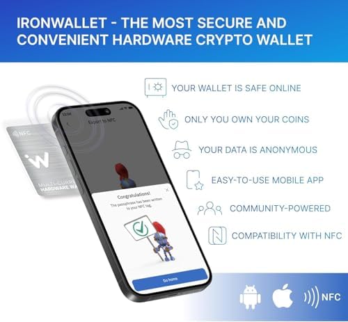 Vue 4 de Ironwallet Portefeuille Crypto Design