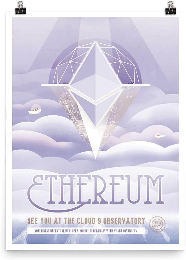 Ethereum Poster Crypto Wall