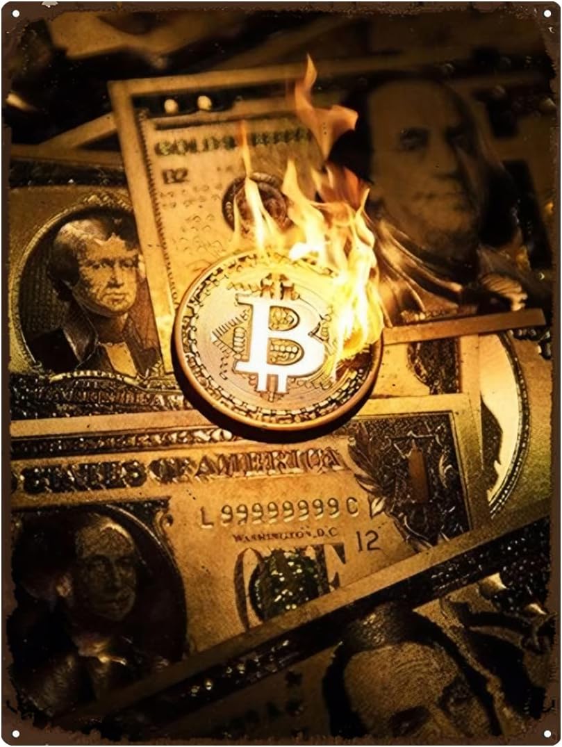 Eorntdy Plaque Murale Retro