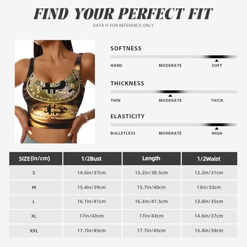 Vue 5 de Bitcoin Pattern Debardeur De