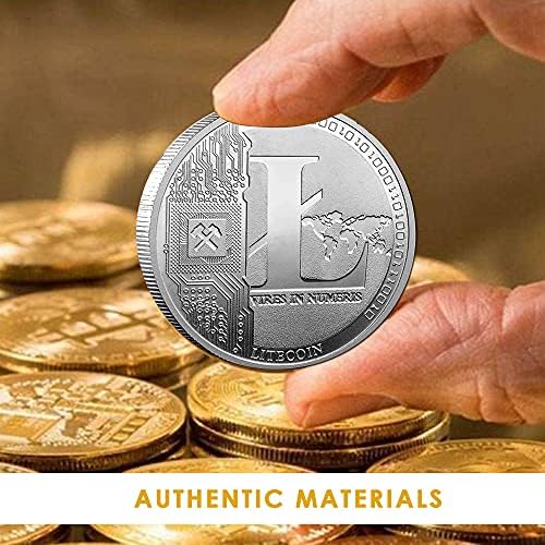 Vue 6 de Ensemblecadeau De Cryptomonnaie Physique