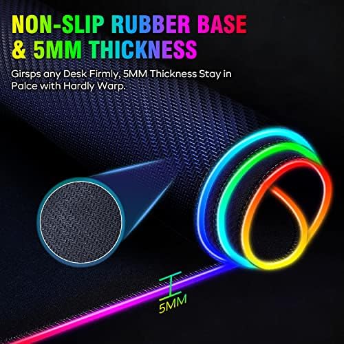 Vue 6 de Gimars Xxl Tapis De