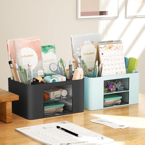 Vue 4 de Wlevzzor Porte Stylo Bureau