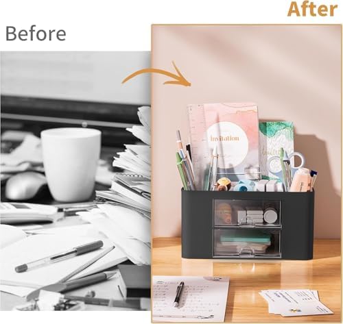 Vue 5 de Wlevzzor Porte Stylo Bureau