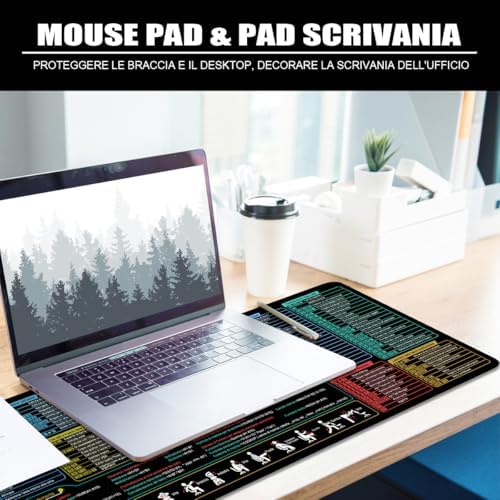 Vue 6 de Excel Shortcuts Tapis De