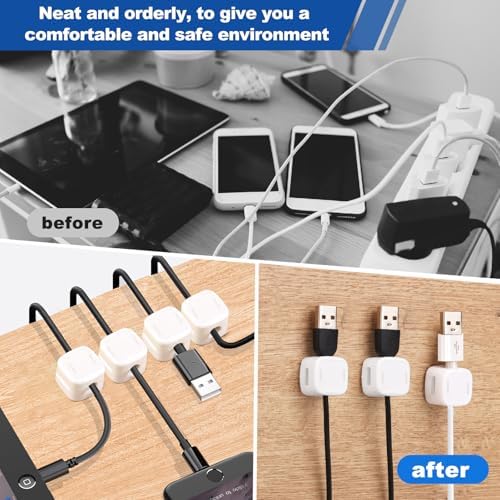 Vue 6 de Mxtimwan Pieces Clips Cableorganisateur