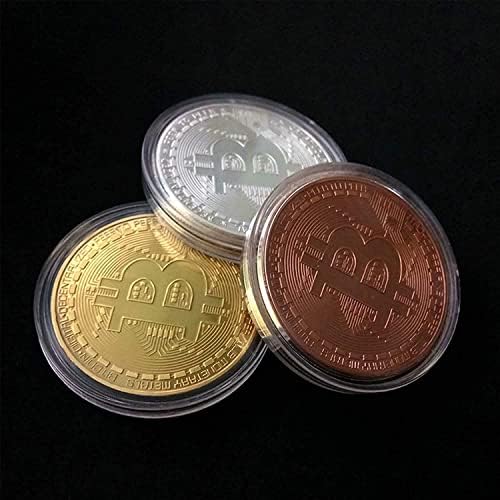 Vue 6 de Bitcoin Coin Collectible Gift
