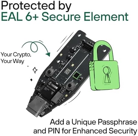 Vue 4 de Trezor Safe Portefeuille Materiel