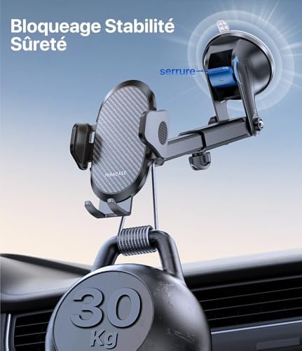 Vue 4 de Miracase Support Telephone Voiture