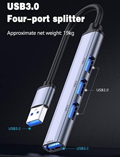 Vue 3 de Hub Usb Adaptateur Multiport