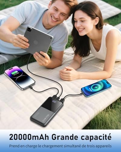 Vue 4 de Batterie Externe Mah