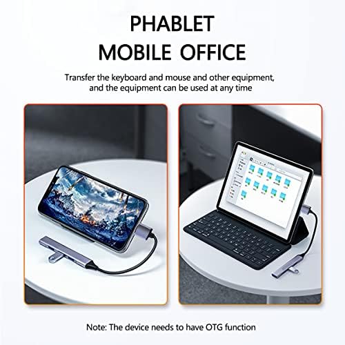 Vue 4 de Hub Usb Adaptateur Multiport