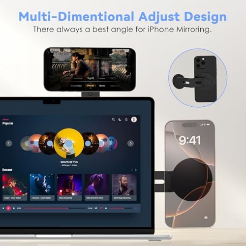 Vue 4 de Cloudvalley Support Telephone Magnetique