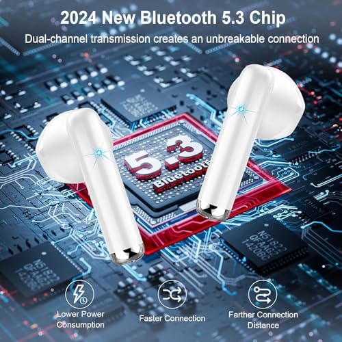 Vue 2 de Ecouteurs Bluetooth Sans Fil