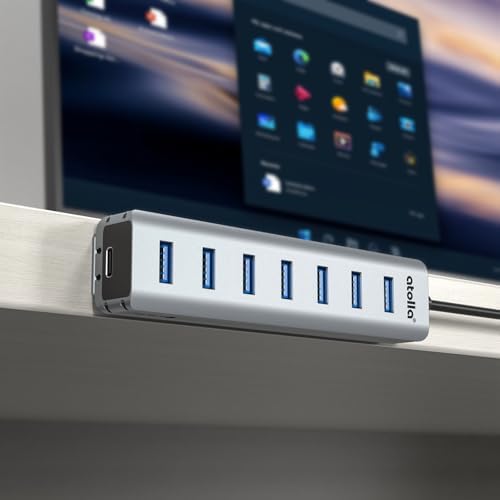 Vue 2 de Atolla Port Hub Usb