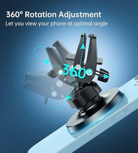 Vue 5 de Support Telephone Voiture Magnetique