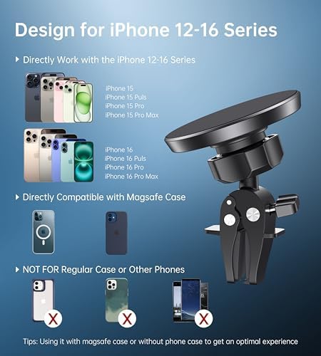 Vue 6 de Support Telephone Voiture Magnetique