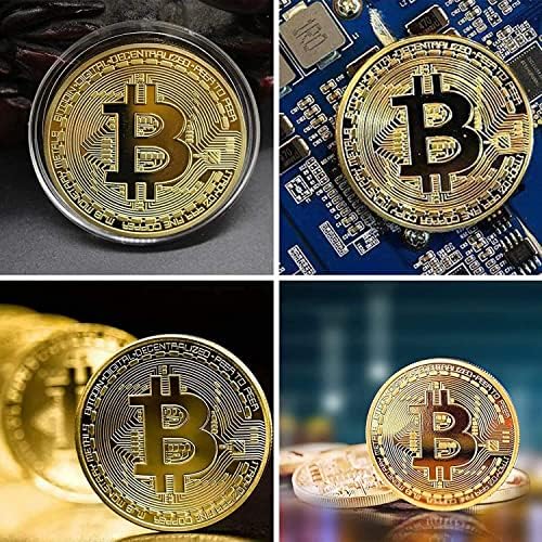 Vue 3 de Pieces Bitcoin Coin Collectible