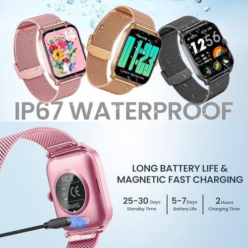 Vue 6 de Montre Connectee Femme Sport