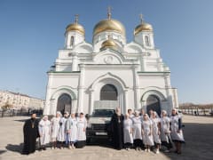 Освящение автомобиля в Ростове-на-Дону