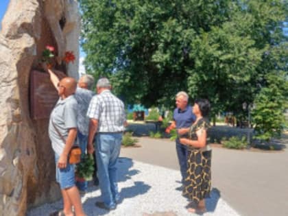 В Калитвенской почтили память ветеранов боевых действий