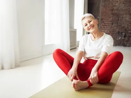 67-летняя фитнес-инструктор удивляет своей фигурой