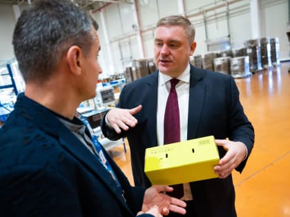 Новый распределительный центр «Золотого Яблока» в Грушевском индустриальном парке