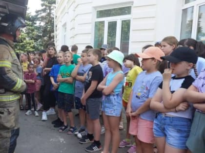 О пожарной безопасности с детьми поговорили по-взрослому